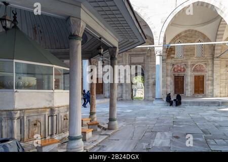 Istanbul/Türkei   19.01.2017: Blick auf Sehzade-Moschee, Fatih, Istanbul, Türkei. Stockfoto