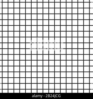 Gittermuster, nahtloses Gittermuster. Abstraktes Mosaikgitter, Mesh-Hintergrund mit quadratischen Formen. Nahtlose Wiederholbarkeit. Einfaches Wiederholdesign für Dekor, te Stock Vektor