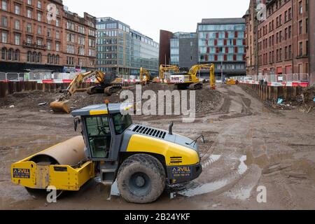 Das Zentrum von Glasgow befindet sich in der Argyle Street, die neue Basis für JPMorgan Chase, Glasgow, Schottland, Großbritannien sein soll Stockfoto