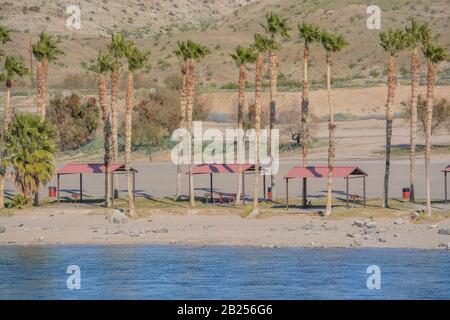 Davis Camp am Colorado River In Bullhead, Mohave County, Arizona USA Stockfoto