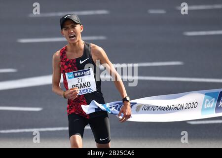 Tokio, Japan. Kredit: Matsuo. März 2020. Suguru Osako Marathon: Tokyo Marathon 2020 in Tokio, Japan. Gutschrift: Matsuo .K/AFLO SPORT/Alamy Live News Stockfoto