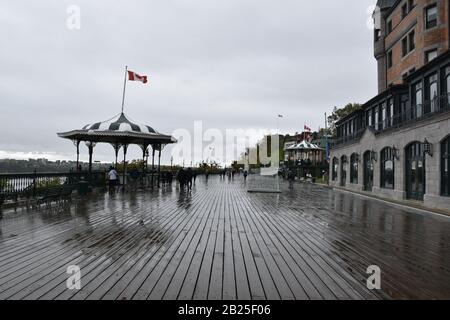 Sehenswürdigkeiten in der Stadt Quebec, der Hauptstadt von Quebec, Kanada Stockfoto