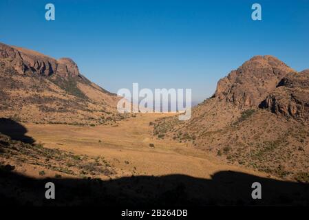 Felswände aus Waterberg, Marakele National Park, Waterberg, Südafrika Stockfoto