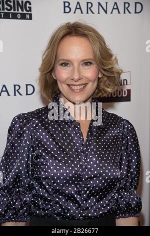 New York, USA. Februar 2020. Amy Ryan besucht die Premiere von Netflix's LOST GIRLS auf dem Athena Film Festival, Barnard College in New York City. Credit: Sopa Images Limited/Alamy Live News Stockfoto