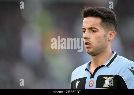 Rom, Italien. Februar 2020. Jony von SS Lazio während des Serie-A-Spiels zwischen Lazio und Bologna im Stadio Olimpico, Rom, Italien am 29. Februar 2020. Foto von Giuseppe Maffia. Kredit: UK Sports Pics Ltd/Alamy Live News Stockfoto