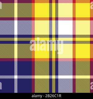 Klassisches Muster aus Paid Tatan Seamless - Dieses klassische Muster aus Plaid, kariert, Tartan eignet sich für Hemddruck, Stoff, Textilien und Jacquard Stock Vektor
