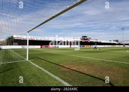 Allgemeine Ansicht der Boden vor der Dagenham u. Redbridge vs Maidenhead United, Vanarama nationalen Liga Fußball an der Chigwell Bau Stadion Stockfoto