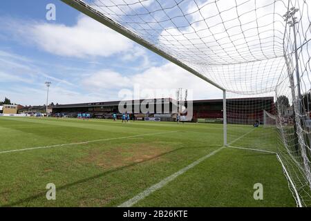 Allgemeine Ansicht der Boden vor der Dagenham u. Redbridge vs Maidenhead United, Vanarama nationalen Liga Fußball an der Chigwell Bau Stadion Stockfoto