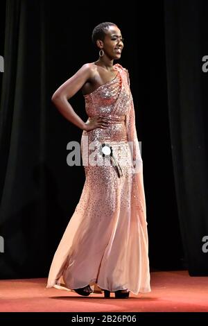 London, Großbritannien. Februar 2020. Teilnehmer an der MR & Miss Congo 2020, am 29. Februar 2020 in Old Townhall, Stratford, London, UK Credit: Picture Capital/Alamy Live News Stockfoto