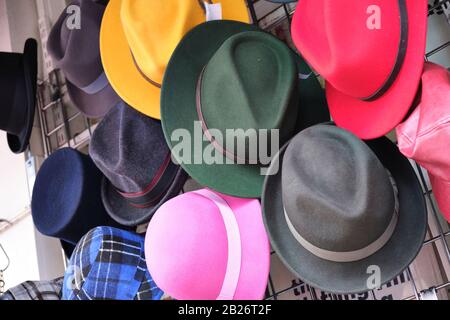 Straßen- und Stadtfotografien entlang der Portobello Road in London Stockfoto