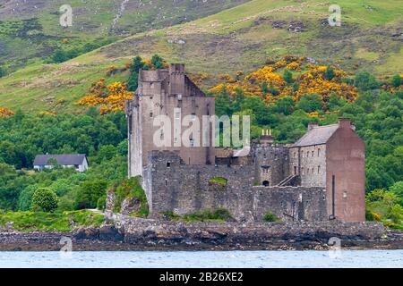 Schloss Eilean donan im schottischen Hochland Stockfoto