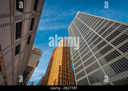 Guardian Building, ein Art Deco Wahrzeichen, in Detroit, MI Stockfoto