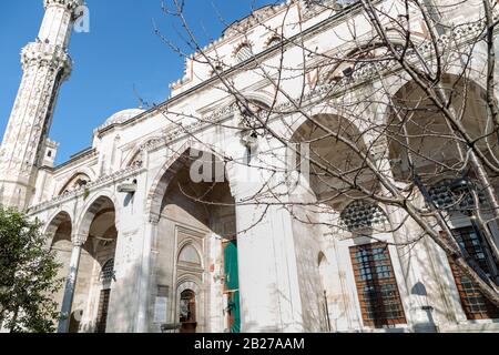 Istanbul/Türkei   19.01.2017: Blick auf Sehzade-Moschee, Fatih, Istanbul, Türkei. Stockfoto