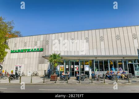 Markthalle, Karmarschstraße, Hannover, Niedersachsen, Deutschland Stockfoto