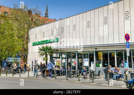 Markthalle, Karmarschstraße, Hannover, Niedersachsen, Deutschland Stockfoto