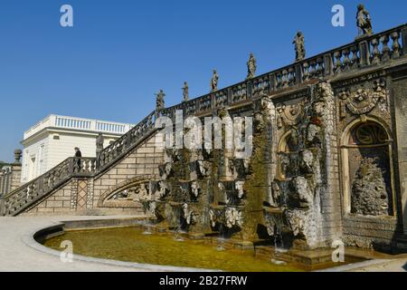 Große Kaskade, Großer Garten, Herrenhäuser Gärten, Hannover, Niedersachsen, Deutschland Stockfoto