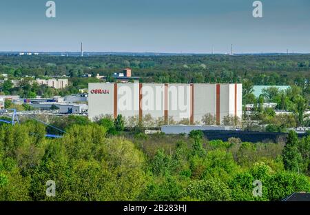 Osram Werk, Lager Motardstraße, Siemens-Stadt, Berlin, Deutschland Stockfoto