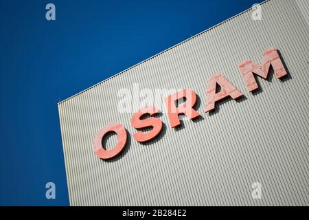 Osram Werk, Lager Motardstraße, Siemens-Stadt, Berlin, Deutschland Stockfoto