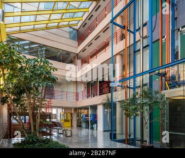 Atrium von 1770 First, entworfen von David Hovey Stockfoto