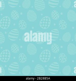 Hintergrund der Ostereier. Vektorgrafiken. Stock Vektor