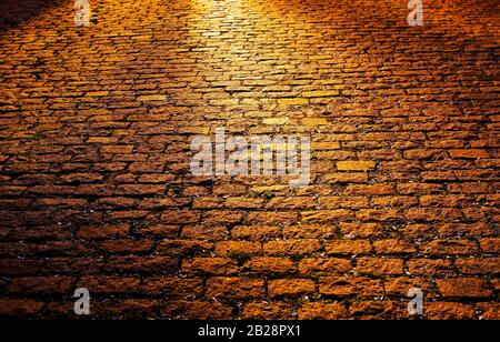 Struktur, Straßenbelag, Kinvara, Westküste, County Galway, Republik Irland Stockfoto