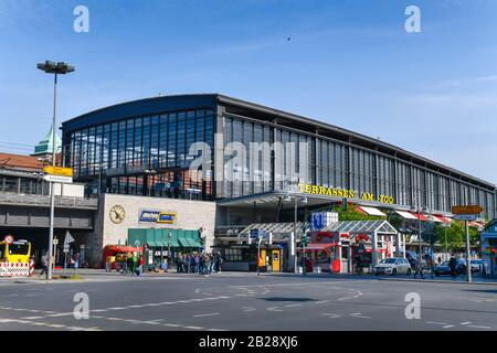 Am Bahnhof Zoo, Charlottenburg, Berlin, Deutschland Stockfoto