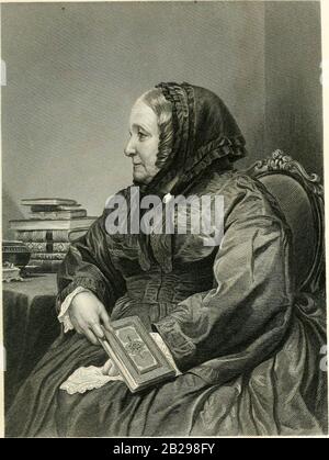 "Portrait Galerie von bedeutenden Männern und Frauen Europas und Amerikas. Mit Biografien' (1872) Stockfoto