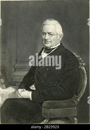 "Portrait Galerie von bedeutenden Männern und Frauen Europas und Amerikas. Mit Biografien' (1872) Stockfoto