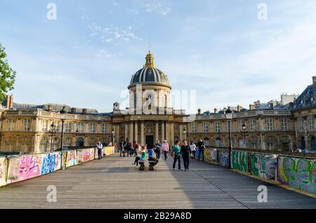 Schöne Straßen irgendwo in Paris Frankreich Stockfoto