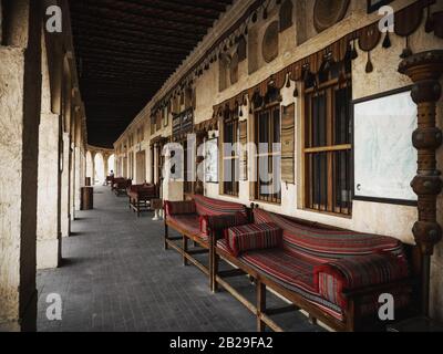 Gassen von Souq Waqif in Doha in Katar Stockfoto