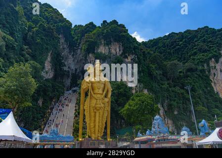 Batu Höhlen in Kuala Lumpur, Malaysia Stockfoto