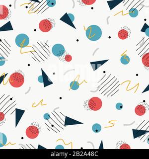 Abstraktes, kreatives Design mit minimalem, geometrischem Hintergrund. Verwendung für Werbung, Poster, Grafiken, Vorlagendesign, Druck. Illustrationsvektor eps10 Stock Vektor