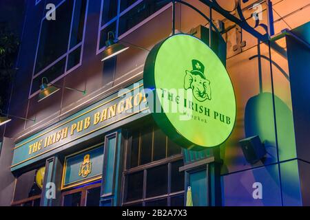 Der Irish Pub, Bangkok, Thailand Stockfoto