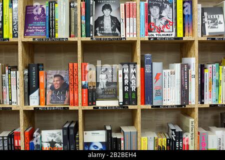 Music Books, Rough Trade Nottingham Stockfoto