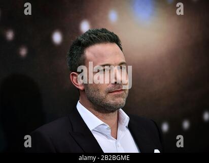 Los Angeles, Vereinigte Staaten. März 2020. Ben Affleck kommt am Sonntag, 1. März 2020, zur Weltpremiere des "The Way Back" im Regal LA LIVE in Los Angeles, Kalifornien. Foto von Chris Chew/UPI Credit: UPI/Alamy Live News Stockfoto