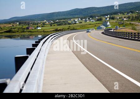 Cabot Trail auf Cape Breton Island, Nova Scotia, Kanada, Nordamerika, Stockfoto