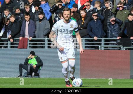 Februar 2020, KCOM Stadium, Hull, England; Sky Bet Championship, Hull City gegen Leeds United: Stockfoto