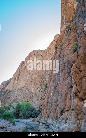 Die majestätischen Toudgha Gorges (Toudgha-Tal) im Südosten von Marokko Stockfoto