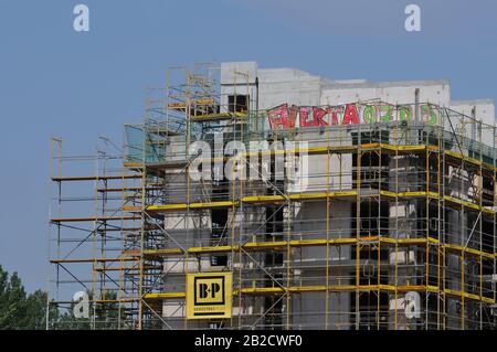 Experimentierfeld, Quartier Moeckernkiez, Kreuzberg, Berlin, Deutschland Stockfoto