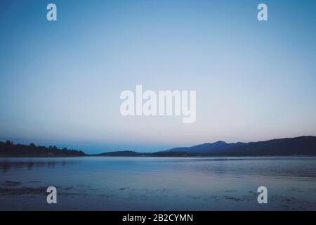 Big Bear Lake, Kalifornien, Vereinigte Staaten. Stockfoto