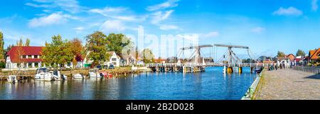 Panorama, Wieck, Deutschland Stockfoto