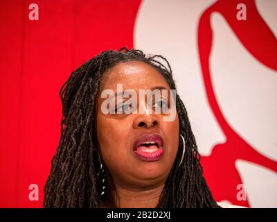 Dawn Butler Labour-Abgeordneter für Brent Central und Anwärter auf den stellvertretenden Parteivorsitzenden der Labour Party. Schattenstaatssekretärin für Frauen und Equalitäten Stockfoto