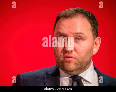 Ian Murray Labour-Abgeordneter für Edinburgh South und Anwärter auf den stellvertretenden Parteivorsitzenden der Labour Party Stockfoto