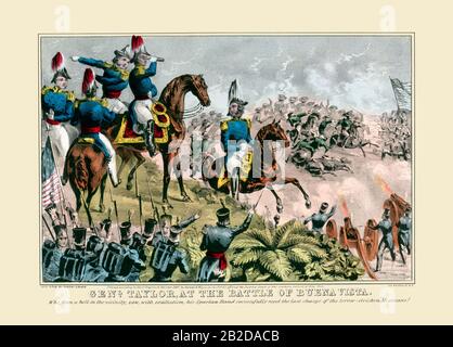 General Taylor bei Buena Vista Stockfoto