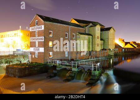 Queens Mill in Castleford Stockfoto