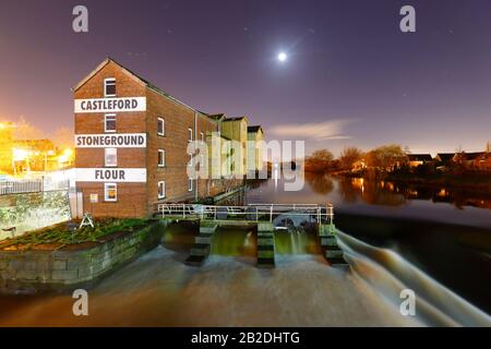 Queens Mill in Castleford Stockfoto