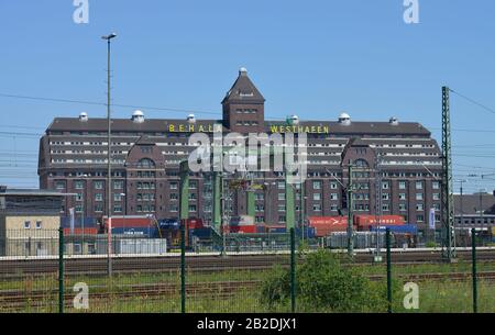 Lagerhaus, Behala, Westhafen, Moabit, Berlin, Deutschland Stockfoto