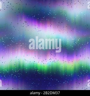 Surreales Overlay-Farbfeld mit Overlay-Muster Stockfoto