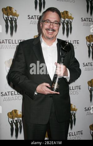 Vince Gilligan 03/01/2020 The 24th Annual Satellite Awards - Presseraum im Viceroy L'Ermitage Beverly Hills in Beverly Hills, CA Photo von Izumi Hasegawa/HollywoodNewsWire.net Credit: Hollywood News Wire Inc./Alamy Live News Stockfoto