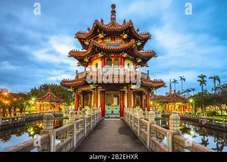 Pavillon im Friedenspark 228, Taipeh, taiwan Stockfoto